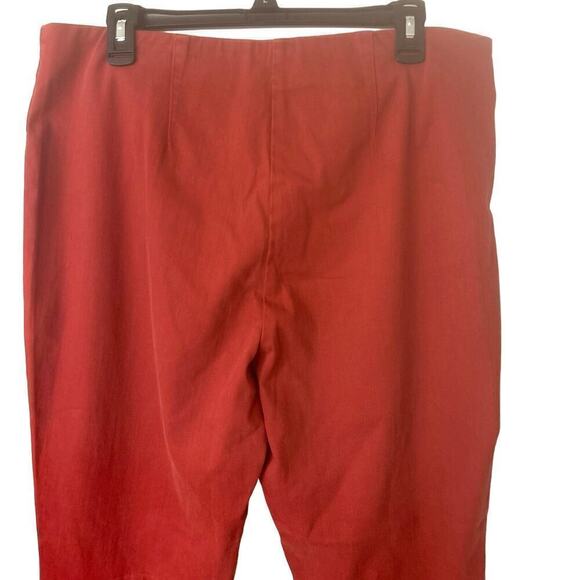 NIC+ZOE NWT Seams All Day Denim Slim Ankle Pants In Dahlia Size 16 - Picture 8 of 13